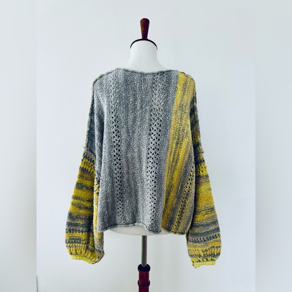 Free People Knit V-neck Sweater - Picture 3 of 7